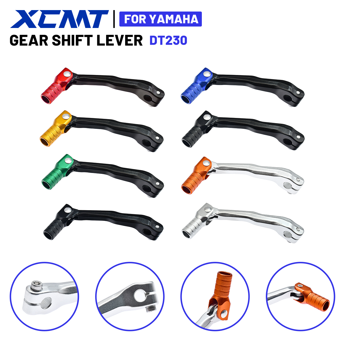 Motorcycle Gear Yamaha - CNC Aluminium Klappbarer Schalthebel für Yamaha