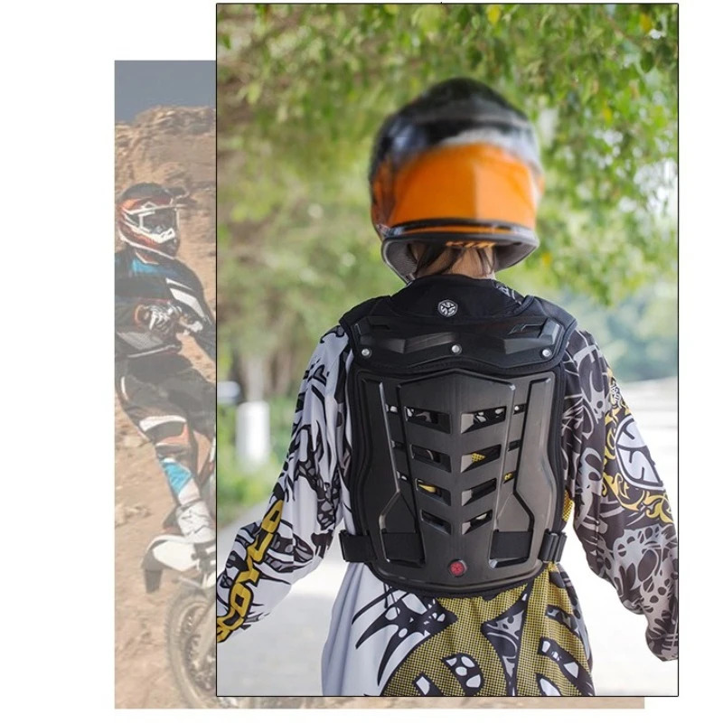 Chest Protector Armor - Motorrad-Rüstung, Brustschutz und Rückenschutz, Offroad-Rennen, schlagfeste