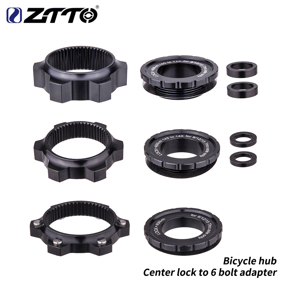 Disc Lock Brake - ZTTO Fahrradnaben-Adapter für Center Lock auf