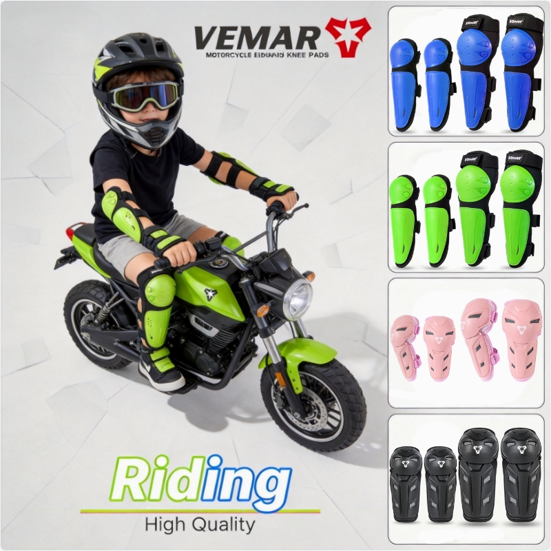 Motorcycle Gear Sale - VEMAR Kinder Knie- und Ellbogenschoner-Set für