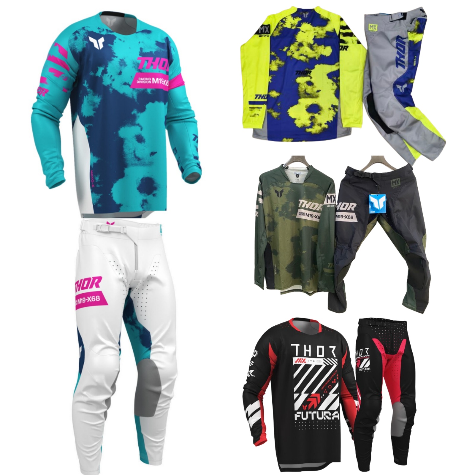 Motocross Gear Set Top Off Roa – Motorcycle Gear On Sale Bewertung und Preis