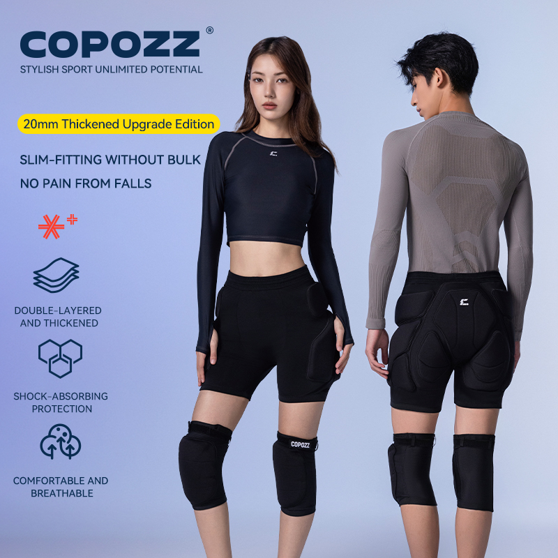 COPOZZ Verbesserte Ski-Kniesch – Motorcycle Gear Bewertung und Preis