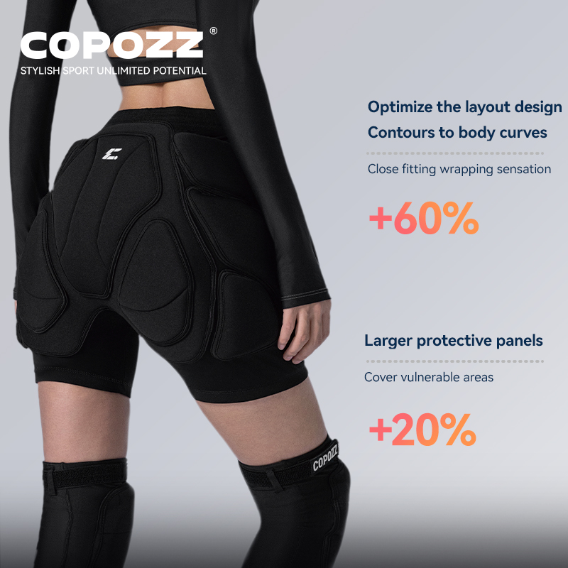 COPOZZ Verbesserte Ski-Kniesch – Motorcycle Gear Bewertung und Preis