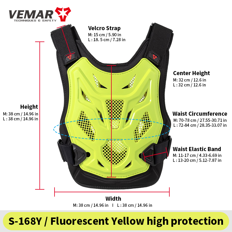 VEMAR Kinder/Jugend Motorrad-S – Chest Protector Armor Bewertung und Preis